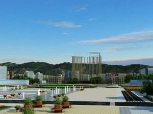 City building 3D 모델