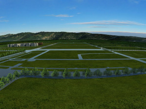Urban green space 3D Модель