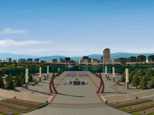 City building Model 3D