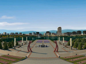 City building 3D Model