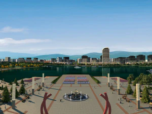 City building 3D Model