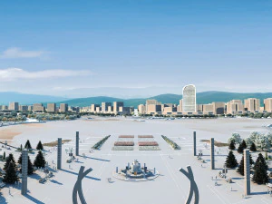 City building 3D Model