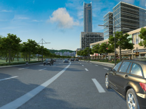 City building Modèle 3D