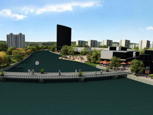 City building 3D Model