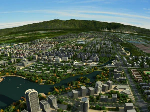 City building 3D Model