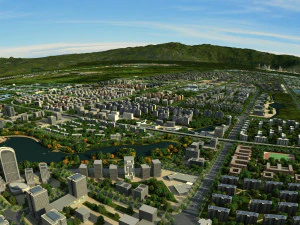 City building 3D Model