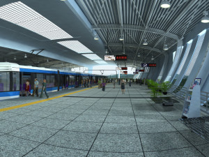Station 3D 모델
