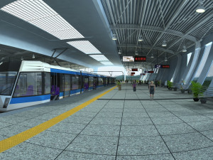 Station 3D-Modell