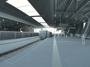 Station 3D-Modell