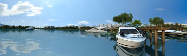 The lake Model 3D .c4d .max .obj .3ds .fbx .stl .blend 