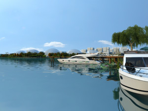 The lake Modelo 3D
