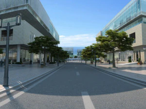 City building 3D Model