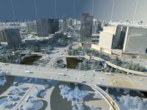 City Scene Modelo 3D