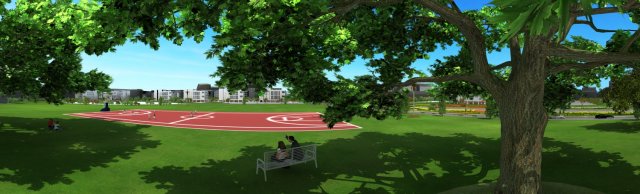 Basketball court Modello 3D .c4d .max .obj .3ds .fbx .stl .blend 