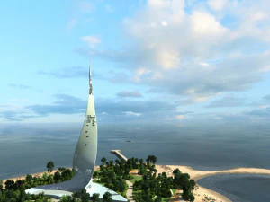 City Scene 3D Model