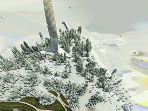 City Scene 3D Model