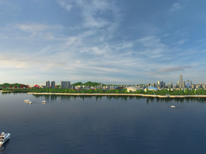 City Scene 3Dモデル