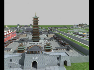 Ancient architecture 3D Model