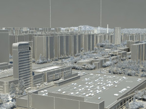 City Scene Modèle 3D