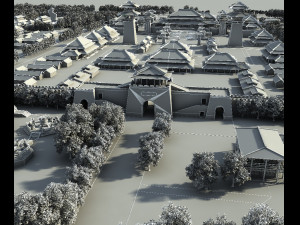 Ancient architecture 3D Model