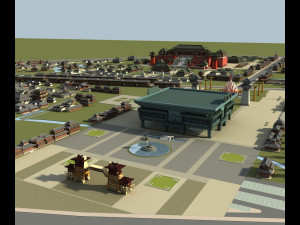 Ancient architecture 3D Model