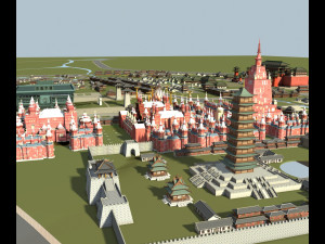 Ancient architecture 3D Model
