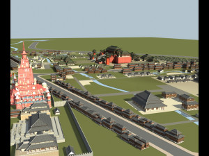 Ancient architecture 3D Model