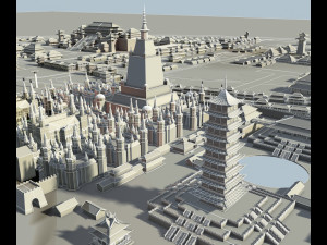 Ancient architecture 3D Model