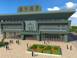 Tripod building 3D Model