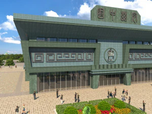 Tripod building 3D Model