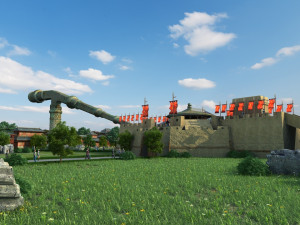 Ancient architecture 3D Model