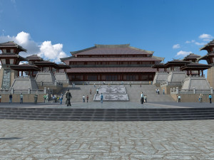 Ancient architecture 3D मॉडल