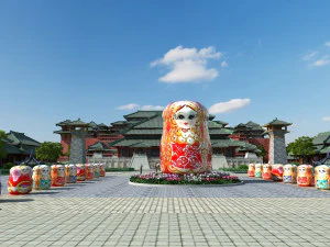 Ancient architecture 3D Model