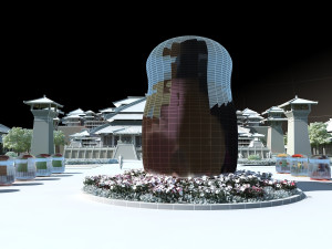 Ancient architecture 3D Model