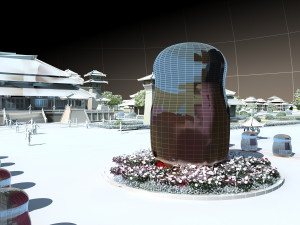 Ancient architecture 3D Model