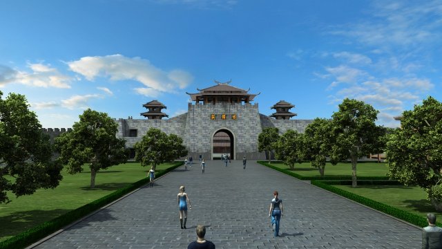 Ancient architecture Modelo 3D .c4d .max .obj .3ds .fbx .stl .blend 