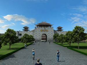 Ancient architecture Modelo 3D