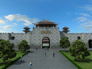 Ancient architecture 3D Model