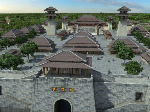 Ancient architecture 3D Model