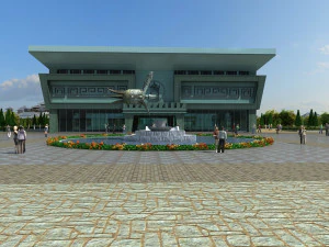 Ancient architecture 3D Model