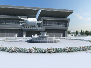 Ancient architecture Modelo 3D