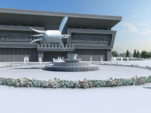 Ancient architecture 3D Model