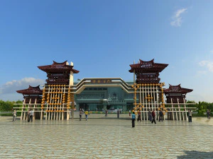 Ancient architecture 3D Model