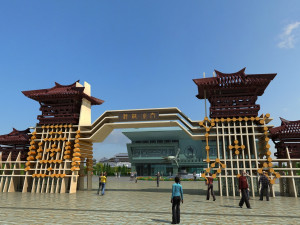 Ancient architecture Modello 3D