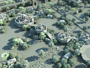 Ancient architecture 3D Model
