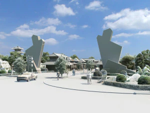 Ancient architecture 3D Model