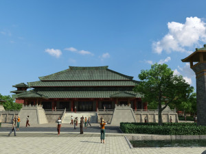 Palace 3D Model