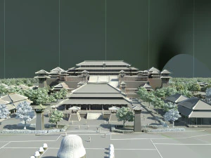Palace 3D Model