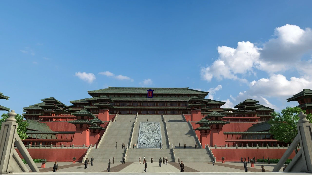 Palace 3D Model .c4d .max .obj .3ds .fbx .stl .blend 