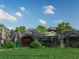 Ancient architecture 3D Model